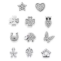 Charm Marcello Pane Donna Letters in Argento Zirconia LEYL003 - LEYL003